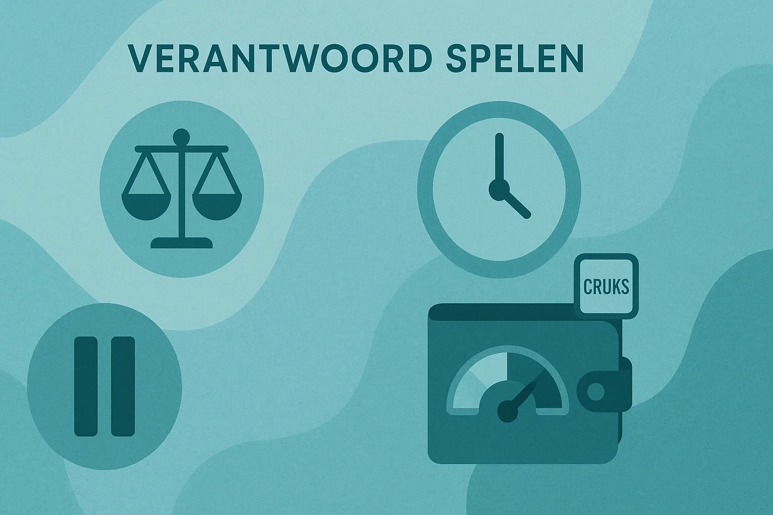 Verantwoord spelen symbolen met limieten en CRUKS registratie